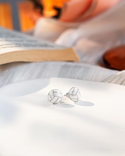 Baseball Soccer Volleyball Earrings Gifts for Women Girls3