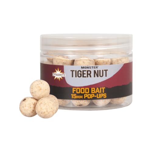 Dynamite Baits Monster Tiger Nut Food Bait and Fluro Pop-Ups (FoodBait 15mm)
