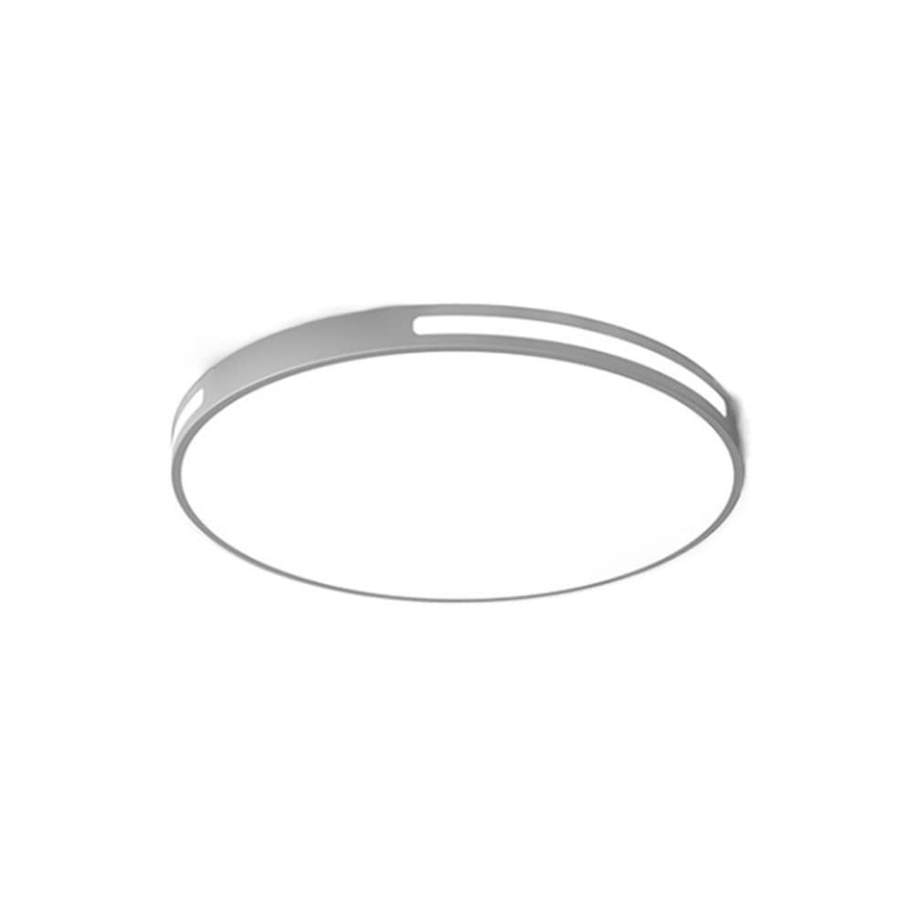 Plafonnier encastré créatif lustre salon ou chambre gris 11.8in