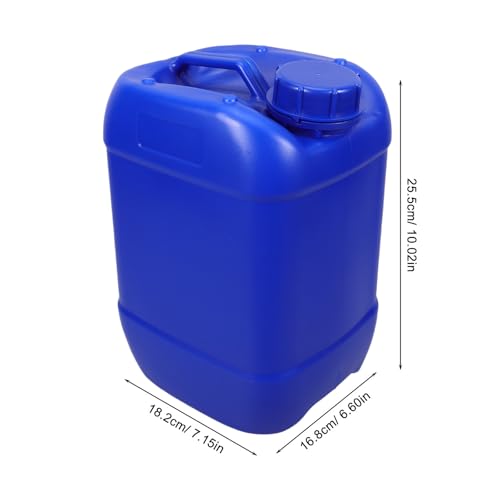 Bidon de stockage d'eau 5L bleu étanche et empilable par 2 - 3