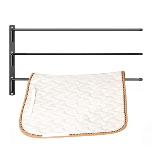 Soporte para silla de montar bien espaciado ideal para el establo y granero 7