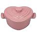 Le Creuset PG1160H-1119 Enameled Mini Heart Stoneware cocotte, 8 Ounce, Hibiscus