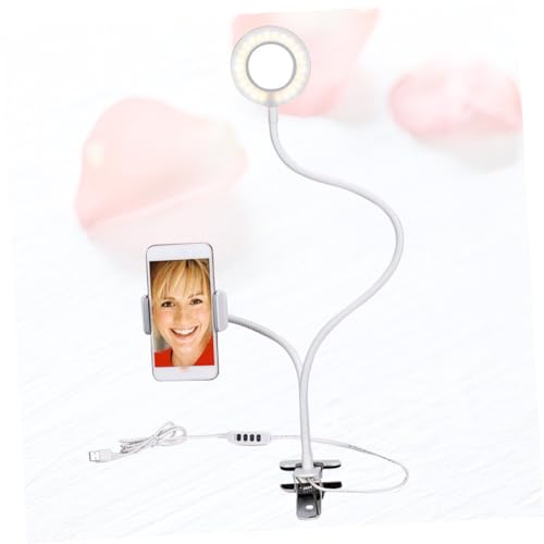 Lámpara LED de relleno MAGICLULU recargable para móvil y soporte de aleación resistente 4