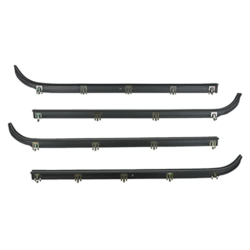 6Pc Window Sweep/Run Channel Weatherstrip Set For F150 F250 F350 Pickup Truck #TOP3