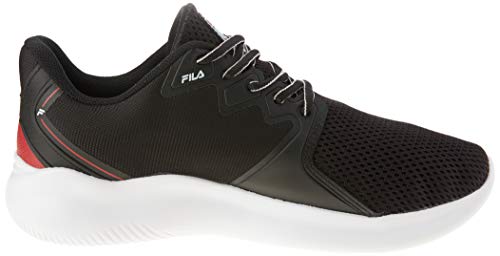 Tênis Sparky, Fila, Masculino, Preto/Vermelho/Branco, 40