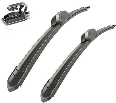 Balais d'essuie-glace pour Cadillac DTS 2005-2011 kit avant arrière pare-brise 22 pouces
