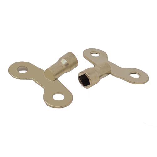 fiXte Wide Radiator Plumbing Bleed Bleeding Key Keys Brass Vent Venting Air Valve (2)