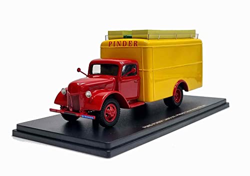 Miniature Camion Frigorifique Ford POISSY Type C 598 Cirque PINDER LABOUAL 1/43