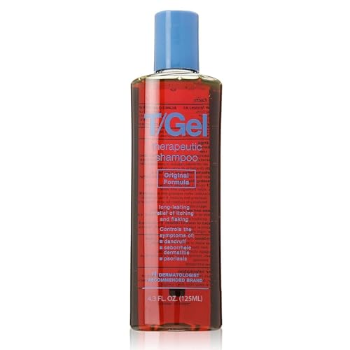 T/Gel Therapeutic Anti-Dandruff Shampoo, 4.3 Fl Oz