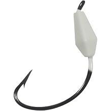 Northland Tackle Tungsten Bobber Jig 1/16oz #4HK Super-Glo White 2 Pack Fishing Hook