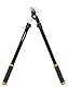 Fiskars Bypass-Astschere für frisches Holz, Antihaftbeschichtet, Gehärteter Präzisionsstahl, Länge: 81 cm, Schwarz, L11, 1027541
