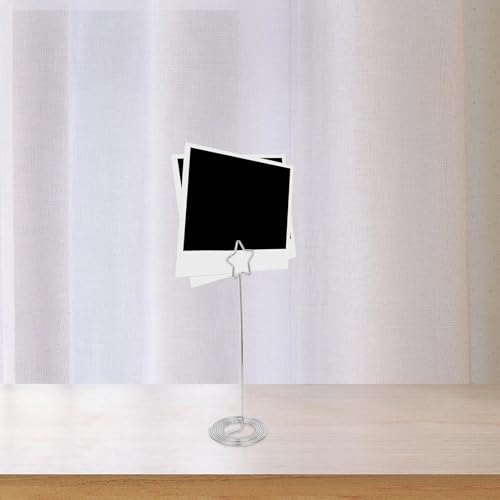 Support mémo étoile en fer pour décoration de mariage - 8