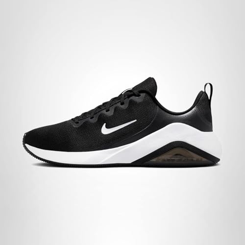 Nike Women's Bella 7 Training/Workout Shoes, Black/White-Black, 8
