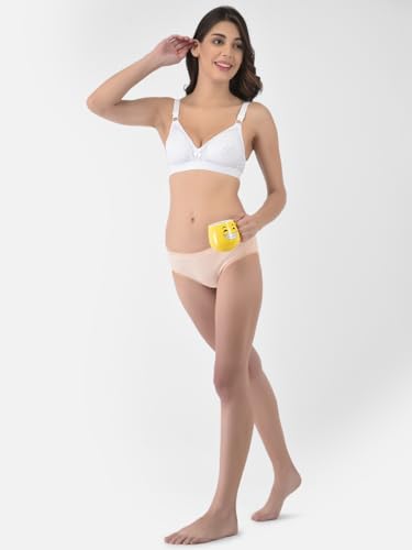 Image of Softline Women's 100% Cotton Wire-Free Non-Padded B-Cup Bra Combo | Full Coverage, Breathable & Skin-Friendly for All-Day Comfort | Supportive Fit for Daily & Casual Wear | Pack of 2