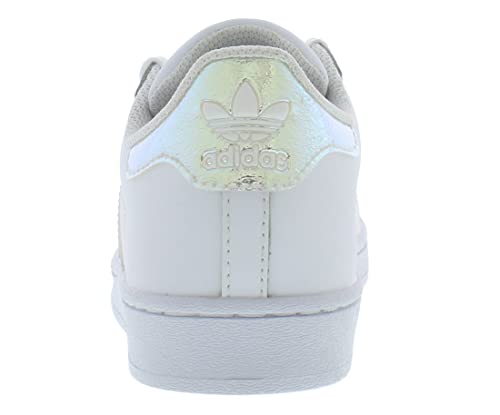 adidas Originals Superstar Girls Shoes Size 12, Color: White/Pink4