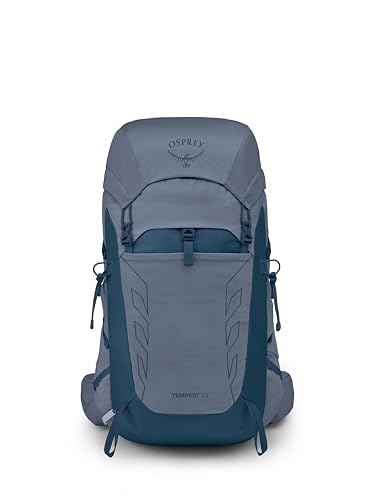 Image of Osprey Tempest 33L Women's Lightweight Hiking Backpack, Blue OS | daypack, travel daypack, camping pack, Blue color, OS size