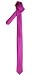 Retreez Skinny Tie with Stripe Textured - Hot Pink