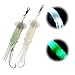 Dr.Fish 2 Pack Saltwater Fishing Lure Trolling Squid Offshore Bait Teaser 6" Built-in LED Light Mahi Tuna Sails Wahoo Marlin