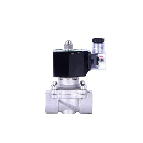 Électrovanne 3/8 inox 12VDC vanne magnétique normalement fermée eau gaz