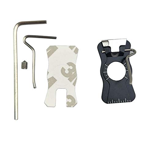 Milaem Archery Magnetic Arrow Rest And Archery Cushion Plunger Pressure Button Adjustable Lh/Rh For Recurve Bow (Black) #TOP1