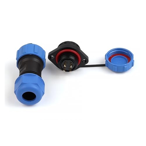 Conector de aviación impermeable SP17 IP68 6-10mm 2-10 pines miniatura 6