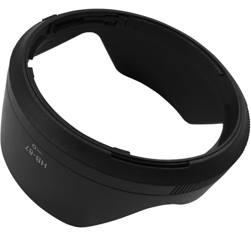 Capuchón para lente HB-87 para Nikon NIKKOR Z 24-70 mm f/2.8 S (no compatible con Z 24-70 mm f/2.8 S II ni Z 24-70 mm f/4 S) — Compatible con Nikon Z6 y Z7 — Capuchón de lente de 82 mm miniatura 6