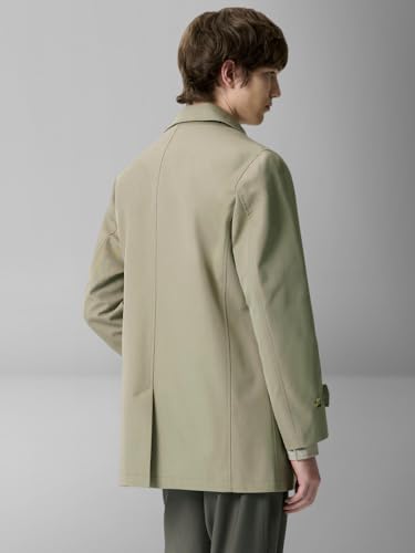 Veste boutonnage simple homme manteau mi-long classique - 5