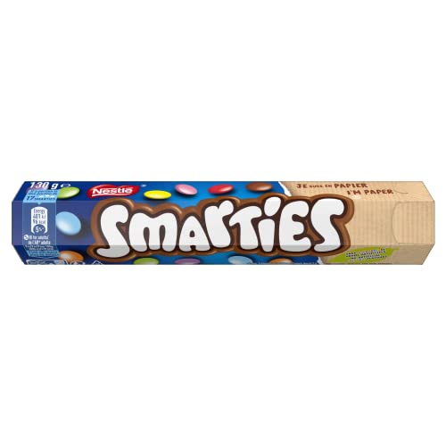 Smarties  Smarties - Bonbons Chocolatés - Tube géant de 130g code EAN 7613036274777 