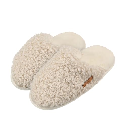 Mules chaudes Barts Vensie Crème 40-41 : Dites adieu aux pieds glacés