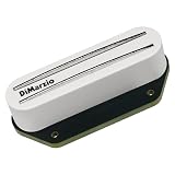 DiMarzio DP 384W+N Chopper T Bridge Humbucker E-Gitarrentonabnehmer, Weiß/Nickel