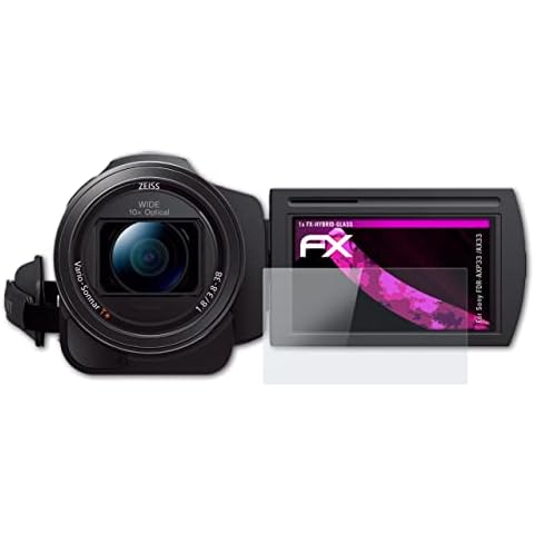 atFoliX Protective Film for Sony FDR-AXP33 Cover