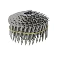 NailPro 1-1/4-Inch by 0.120 - Ring Shank Roofing Nail - 15 Degree Wire Coil - Stainless Steel - 3600 pc. / CTN