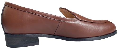 Image of Justar Men's Leather Comfort Loafers Slip-On Tuxedo Dress Shoes for Business Casual Office