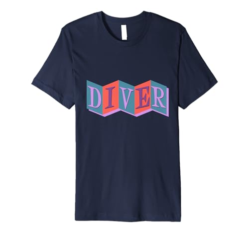 Retro Diver Premium T-Shirt
