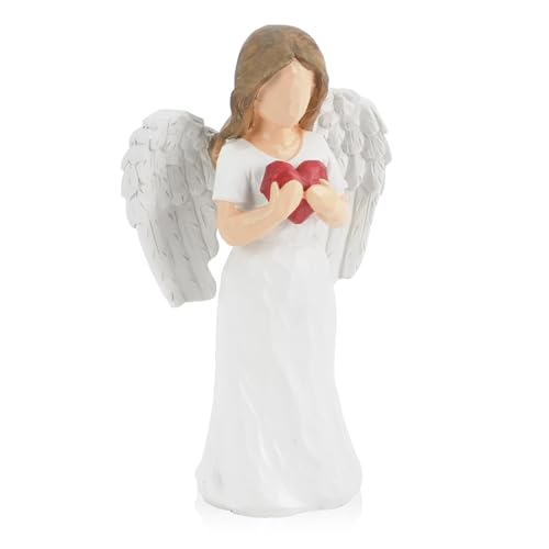 TIE-DailyNec Schutzengel-Statue, Harz Engel Figur, Engel Statuen...