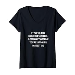 Buy This Cheerful V-Neck Tee with a Witty Drinking Quote for Your Next Party – SH Clothing Gifts