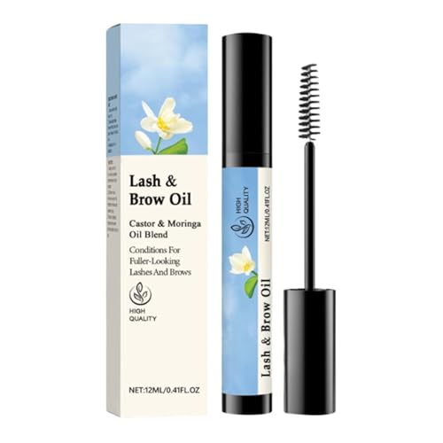 Huile De Grimper Pour Les Cils Nourrissants De Croissance | Formule Naturelle De Vitamine E Pour Les Cils Plus Longs Et Plus Denses | Sérum De Cils - Application Quotidienne, Yeux Sensibles