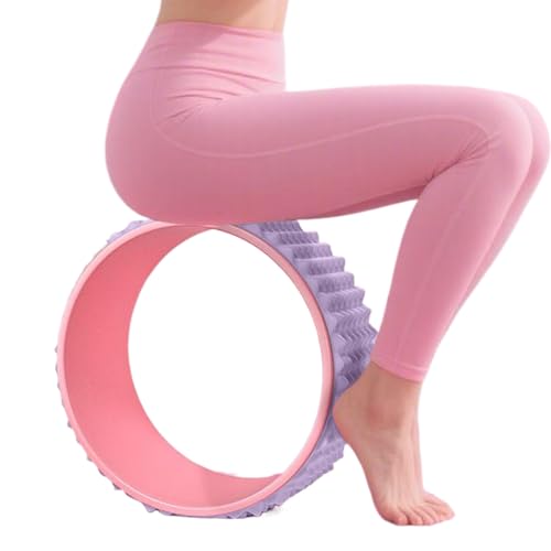Ruota Per La Schiena - Ruota Yoga Per Stretching Della Schiena | Attrezzatura Massaggio Profondi per Migliorare Flessibilità Performance Sportiva Palestra Casa Esercizi Esterni - Per Principianti