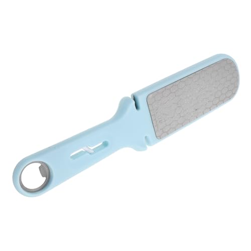 CLISPEED Piedra de Multifuncional Inoxidable para Uso Doméstico Herramienta de Portátil y Color Azul para y Tijeras de Jardinería
