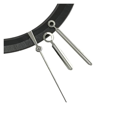 Cadran et aiguilles NH35 28,5mm au design géométrique et lumineux vert pour montre