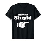 I'm With Stupid T-Shirts - Manatee Design