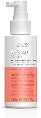 REVLON PROFESSIONAL RE/START DENSITY Spray Directo Anticaída, Fortalece la Estructura del Cabello, Revitaliza el Pelo Quebradizo, Aporta Densidad al Cabello Fino y Débil, 100ml