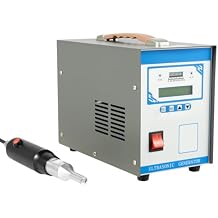 Welding Machine, Ultrasonic Plastic Spot Welder,110V 28KHz Handheld Ultrasonic Spot Welder Ultrasonic Plastic Welder Plastic Spot Welder with LCD Display, Plastic Welding Machine for ABS/PP/PE