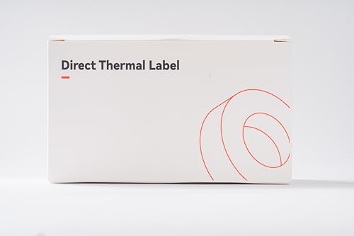 3 × ملصقات متوافقة مع طابعة الملصقات نيمبوت B1 B21 B3S، ورق ملصقات 40 × 70 ملم، طباعة سوداء على ورق ملصقات ابيض، 110 ملصق/لكل لفة (ابيض)