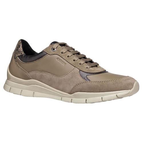 Geox D Sukie A, Zapatillas Mujer, Pardo, 40 EU