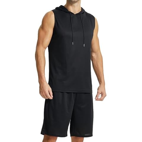 LANBAOSI Men's Athletic Tracksuit Set Cover
