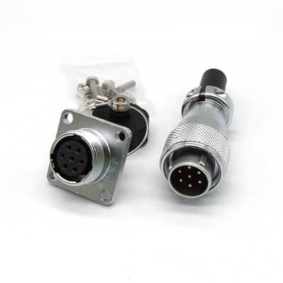 Connettore Per Aviazione In Metallo Plug Della Serie WS Con Tubo - Foto 9