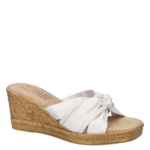 Sandale cale Ghita Easy Street blanche 41 EU : finie la fatigue plantaire