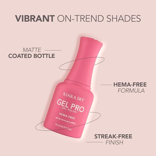 Esmalte de Gel Kiara Sky Gel Pro Wine And Only 15 ml miniatura 5