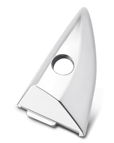 JUWEVAZU Driver Side Front Left Door Handle Cover Fit for Acura MDX 2014-2020, Replacement Part Number 72183-TZ5-A01, Silver